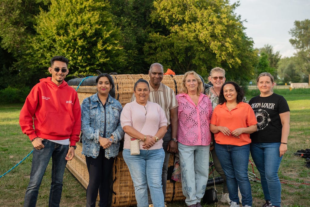 Een gouden smile boven Nederland: ballonvaart na lang wachten eindelijk een feit